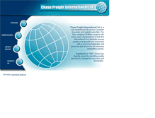Tablet Screenshot of chasefreightintl.ca